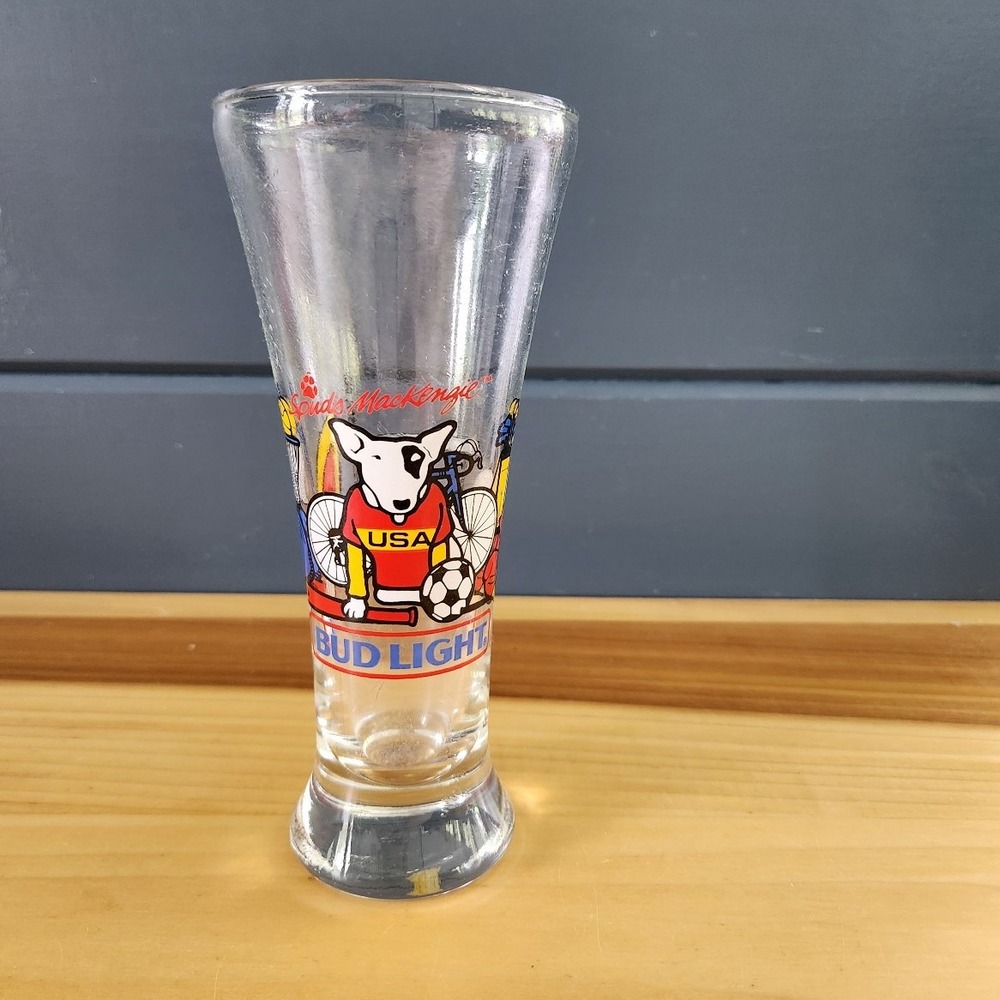1988‎ Spuds Mackenzie Beer Glass